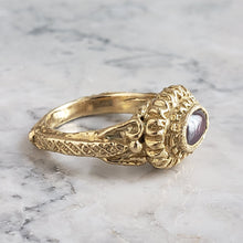 Load image into Gallery viewer, Juliet Ring, Bronze, Garnet
