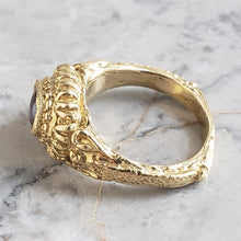 Load image into Gallery viewer, Juliet Ring, Bronze, Garnet