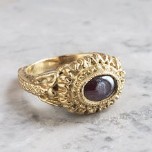 Load image into Gallery viewer, Juliet Ring, Bronze, Garnet