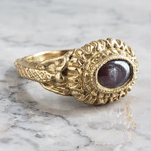 Load image into Gallery viewer, Juliet Ring, Bronze, Garnet
