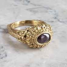 Load image into Gallery viewer, Juliet Ring, Bronze, Garnet