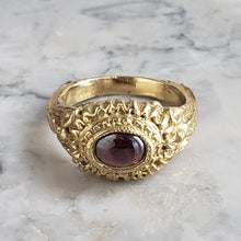 Load image into Gallery viewer, Juliet Ring, Bronze, Garnet