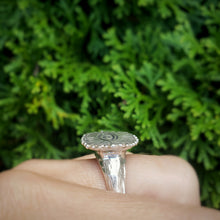 Load image into Gallery viewer, Raised Sacred Eye Ring, Sterling Silver