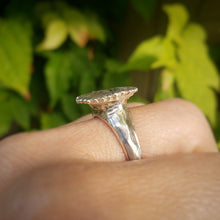 Load image into Gallery viewer, Raised Sacred Eye Ring, Sterling Silver