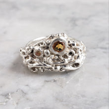 Load image into Gallery viewer, Oceana Ring, Citrine and Silver
