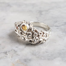 Load image into Gallery viewer, Oceana Ring, Citrine and Silver
