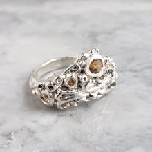 Load image into Gallery viewer, Oceana Ring, Citrine and Silver