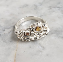 Load image into Gallery viewer, Oceana Ring, Citrine and Silver