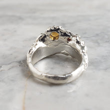Load image into Gallery viewer, Oceana Ring, Citrine and Silver