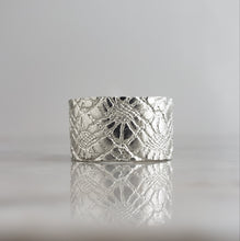 Load image into Gallery viewer, Iolanda&#39;s Lace  Rings in Sterling Silver
