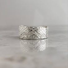 Load image into Gallery viewer, Iolanda&#39;s Lace  Rings in Sterling Silver
