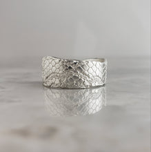 Load image into Gallery viewer, Iolanda's Lace Rings in Sterling Silver