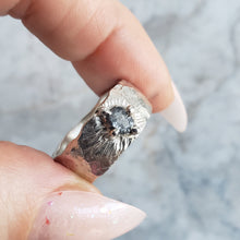 Load image into Gallery viewer, Rough Diamond Ring in Silver