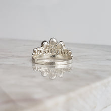 Load image into Gallery viewer, Mermaid Crown, Sapphire and Emerald, Sterling Silver