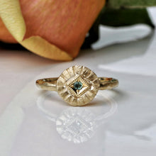 Load image into Gallery viewer, Mystic Eye Ring, 10k Gold, Sapphire