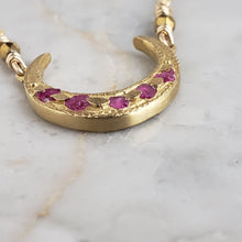 Load image into Gallery viewer, Up Turned Crescent Moon Necklace
