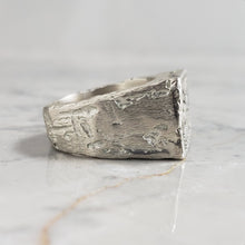 Load image into Gallery viewer, Square Sacred Eye Ring, Sterling Silver