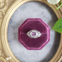 Load image into Gallery viewer, Juliet Ring, Sapphire, Silver