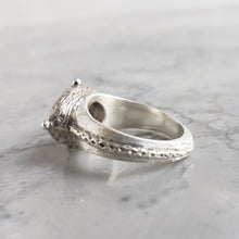 Load image into Gallery viewer, 4 Points Sacred Eye Ring, Sterling Silver