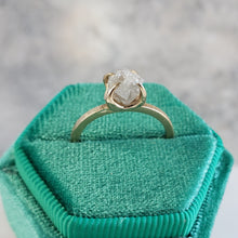 Load image into Gallery viewer, Kya Ring, Rough Diamond Engagement Ring, 10k yellow Gold