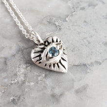 Load image into Gallery viewer, Sacred Eye Halo Amulet, Sterling Silver