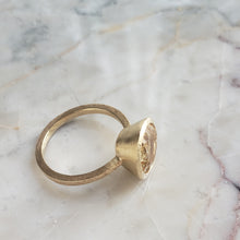 Load image into Gallery viewer, Citrine Ring, 10k Yellow Gold
