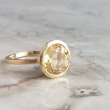 Load image into Gallery viewer, Citrine Ring, 10k Yellow Gold
