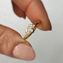 Load image into Gallery viewer, Mystic Eye Ring, 10k Gold, Opal
