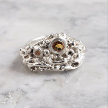 Load image into Gallery viewer, Oceana Ring, Citrine and Silver
