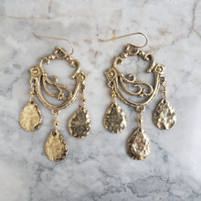 Load image into Gallery viewer, Thalia Chandelier Earrings in Bronze
