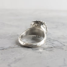 Load image into Gallery viewer, Raised Sacred Eye Ring, Sterling Silver
