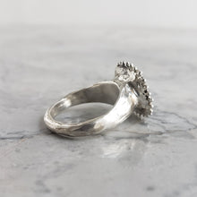 Load image into Gallery viewer, Raised Sacred Eye Ring, Sterling Silver
