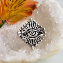 Load image into Gallery viewer, Sacred Eye Ring, Sterling Silver
