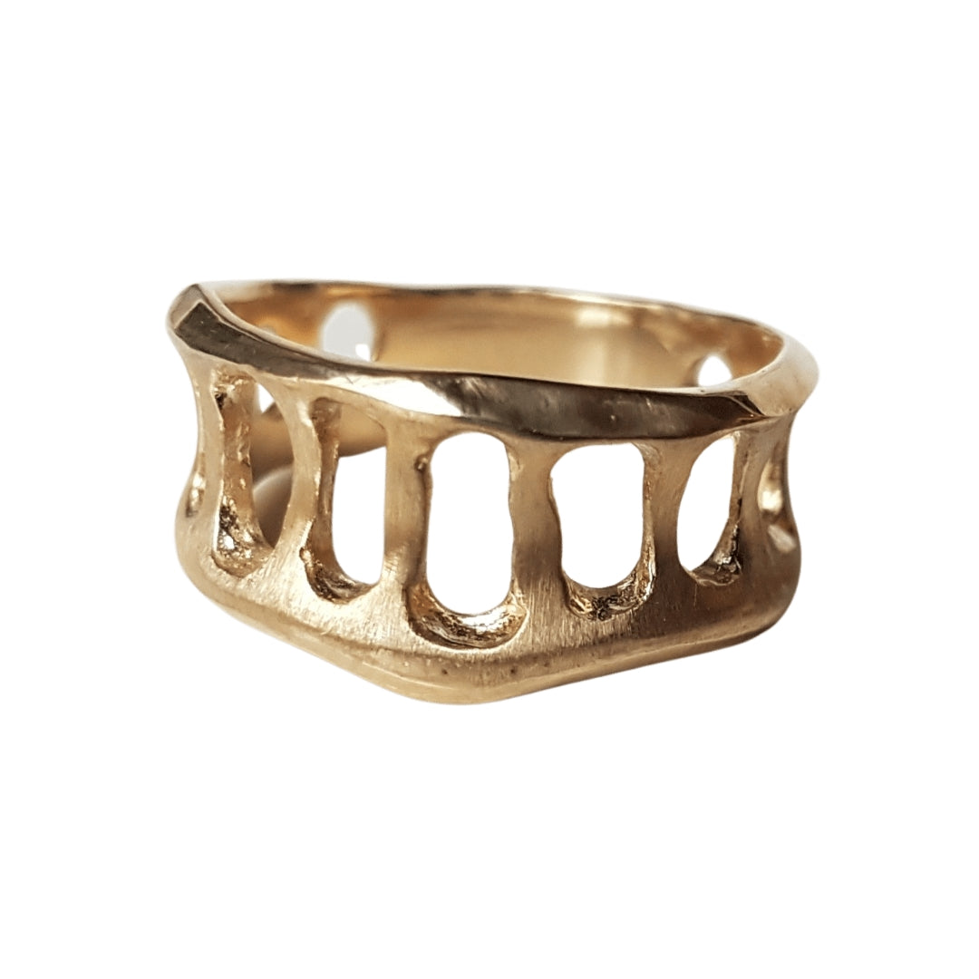 The Batlló  Ring, 10k Yellow Gold